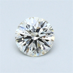 Picture of 0.53 Carats, Round Diamond with Excellent Cut, H Color, IF Clarity and Certified by EGL