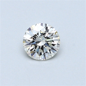Picture of 0.36 Carats, Round Diamond with Excellent Cut, G Color, VS1 Clarity and Certified by EGL