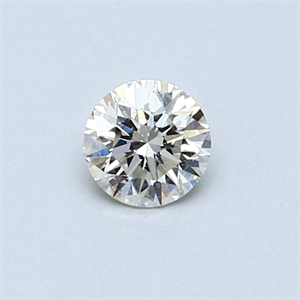 Picture of 0.35 Carats, Round Diamond with Excellent Cut, G Color, VVS2 Clarity and Certified by EGL