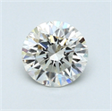 0.72 Carats, Round Diamond with Very Good Cut, F Color, VS2 Clarity and Certified by GIA