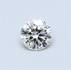 Picture of 0.37 Carats, Round Diamond with Excellent Cut, F Color, VVS2 Clarity and Certified by EGL