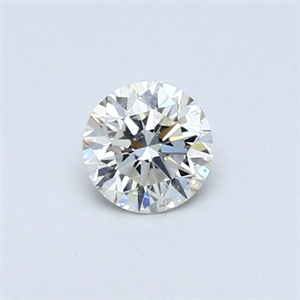 Picture of 0.30 Carats, Round Diamond with Excellent Cut, G Color, VS2 Clarity and Certified by EGL