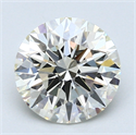 1.63 quilates, Redondo Diamante , Color L, claridad VS2 y certificado por GIA