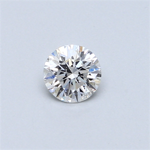 Picture of 0.41 Carats, Round Diamond with Very Good Cut, E Color, SI1 Clarity and Certified by GIA