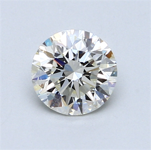 Picture of 0.90 Carats, Round Diamond with Very Good Cut, I Color, VVS2 Clarity and Certified by GIA