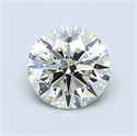 1.01 quilates, Redondo Diamante , Color H, claridad SI1 y certificado por EGL