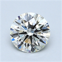 1.13 Carats, Round Diamond with Excellent Cut, J Color, VS1 Clarity and Certified by GIA