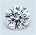 1.21 quilates, Redondo Diamante , Color D, claridad VVS1 y certificado por GIA