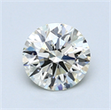1.01 quilates, Redondo Diamante , Color H, claridad VVS2 y certificado por EGL