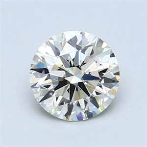 Picture of 1.01 Carats, Round Diamond with Excellent Cut, H Color, VVS2 Clarity and Certified by EGL
