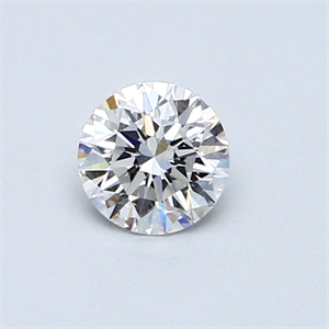 Picture of 0.46 Carats, Round Diamond with Very Good Cut, D Color, VS2 Clarity and Certified by GIA