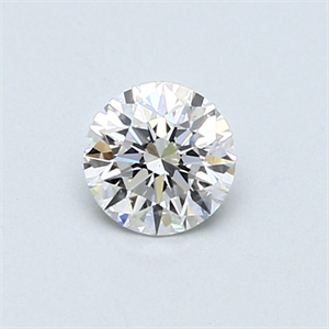 Picture of 0.45 Carats, Round Diamond with Very Good Cut, E Color, VS1 Clarity and Certified by GIA