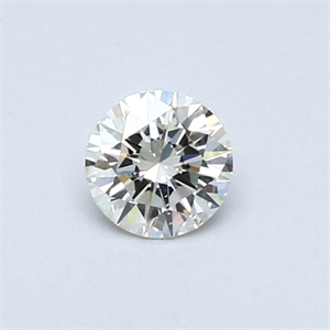 Picture of 0.30 Carats, Round Diamond with Excellent Cut, H Color, VS2 Clarity and Certified by EGL