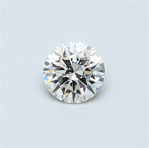 Picture of 0.30 Carats, Round Diamond with Excellent Cut, H Color, VVS1 Clarity and Certified by EGL