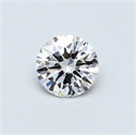 0.42 Carats, Round Diamond with Very Good Cut, G Color, VS1 Clarity and Certified by GIA