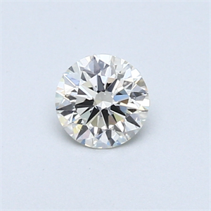 Picture of 0.30 Carats, Round Diamond with Excellent Cut, H Color, VS1 Clarity and Certified by EGL
