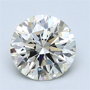 Picture of 1.69 Carats, Round Diamond with Excellent Cut, K Color, VS1 Clarity and Certified by GIA