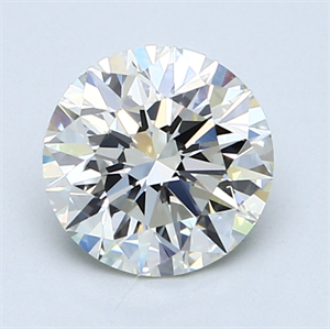 Foto 1.53 quilates, Redondo Diamante , Color K, claridad VVS2 y certificado por GIA de