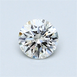 Picture of 0.58 Carats, Round Diamond with Excellent Cut, G Color, VS1 Clarity and Certified by GIA