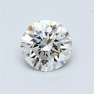 Picture of 0.72 Carats, Round Diamond with Very Good Cut, I Color, VVS1 Clarity and Certified by GIA