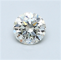 0.72 Carats, Round Diamond with Very Good Cut, H Color, VVS2 Clarity and Certified by GIA