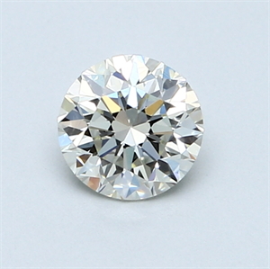 Picture of 0.72 Carats, Round Diamond with Very Good Cut, H Color, VVS2 Clarity and Certified by GIA