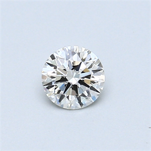 Picture of 0.32 Carats, Round Diamond with Excellent Cut, F Color, VS2 Clarity and Certified by EGL
