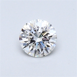 Picture of 0.43 Carats, Round Diamond with Very Good Cut, E Color, SI1 Clarity and Certified by GIA