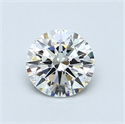 0.70 quilates, Redondo Diamante , Color I, claridad VVS2 y certificado por GIA
