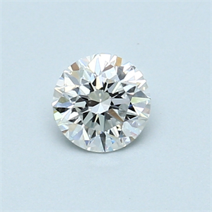Picture of 0.44 Carats, Round Diamond with Very Good Cut, D Color, SI1 Clarity and Certified by GIA