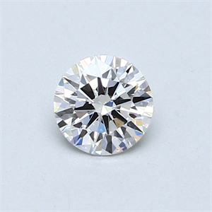 Picture of 0.44 Carats, Round Diamond with Very Good Cut, D Color, VS2 Clarity and Certified by GIA