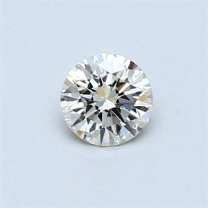 Picture of 0.39 Carats, Round Diamond with Excellent Cut, H Color, VS1 Clarity and Certified by EGL