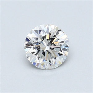 Picture of 0.51 Carats, Round Diamond with Very Good Cut, D Color, VS2 Clarity and Certified by GIA
