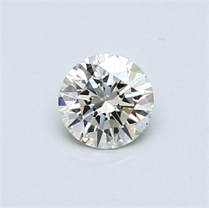 Picture of 0.41 Carats, Round Diamond with Excellent Cut, H Color, IF Clarity and Certified by EGL