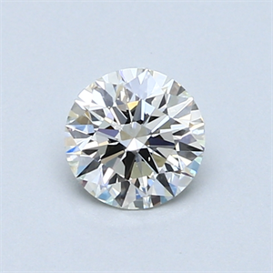 Picture of 0.59 Carats, Round Diamond with Excellent Cut, I Color, SI1 Clarity and Certified by GIA
