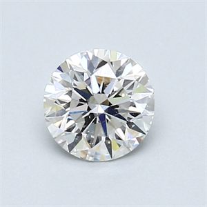 Picture of 0.71 Carats, Round Diamond with Very Good Cut, D Color, SI2 Clarity and Certified by GIA