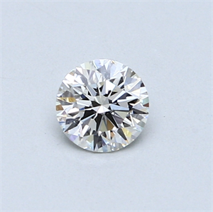Picture of 0.40 Carats, Round Diamond with Very Good Cut, G Color, SI1 Clarity and Certified by GIA