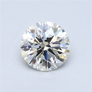 Picture of 0.55 Carats, Round Diamond with Excellent Cut, J Color, VS1 Clarity and Certified by GIA
