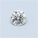 0.31 Carats, Round Diamond with Excellent Cut, G Color, VS1 Clarity and Certified by EGL