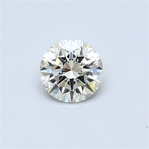 Picture of 0.32 Carats, Round Diamond with Excellent Cut, G Color, VVS1 Clarity and Certified by EGL