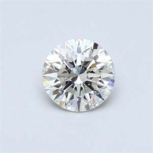 Picture of 0.38 Carats, Round Diamond with Excellent Cut, H Color, VS2 Clarity and Certified by EGL