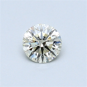 Picture of 0.39 Carats, Round Diamond with Excellent Cut, H Color, SI1 Clarity and Certified by EGL