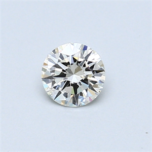 Picture of 0.31 Carats, Round Diamond with Excellent Cut, G Color, VS1 Clarity and Certified by EGL