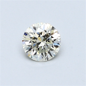 Picture of 0.42 Carats, Round Diamond with Excellent Cut, I Color, VVS1 Clarity and Certified by EGL