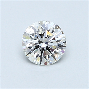 Picture of 0.55 Carats, Round Diamond with Excellent Cut, E Color, SI1 Clarity and Certified by GIA