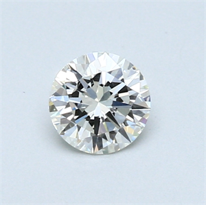Picture of 0.40 Carats, Round Diamond with Excellent Cut, H Color, VS2 Clarity and Certified by EGL