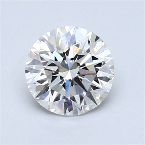 Picture of 0.84 Carats, Round Diamond with Very Good Cut, G Color, SI1 Clarity and Certified by GIA