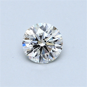 Picture of 0.47 Carats, Round Diamond with Very Good Cut, I Color, SI1 Clarity and Certified by GIA