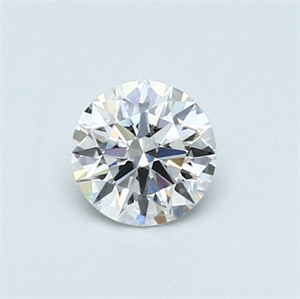 Picture of 0.40 Carats, Round Diamond with Excellent Cut, F Color, VS2 Clarity and Certified by GIA