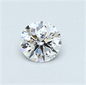 0.40 Carats, Round Diamond with Excellent Cut, E Color, VS2 Clarity and Certified by GIA